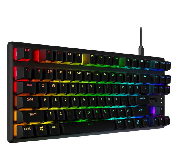HYPERX Alloy Origins Core PBT Aqua 639N9AA - 1309513 - zdjęcie 4